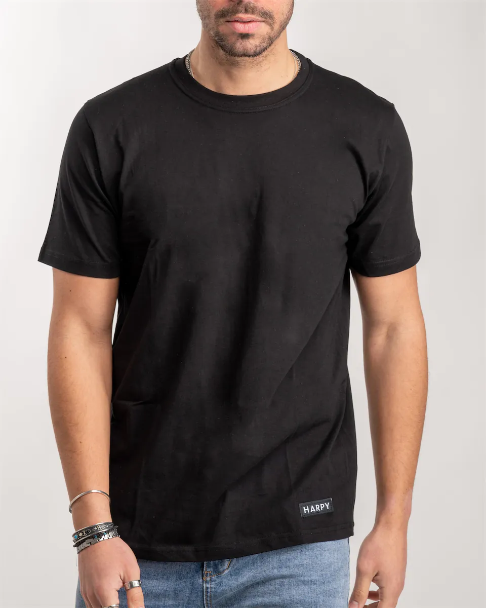 Ανδρικό T-Shirt Harpy (Μαύρο)